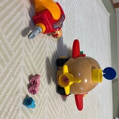 アンパンマン　ねじねじアンパンマンごう　くみたて　DIY の画像