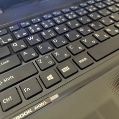 美品　富士通　ノートパソコン　FMVA30LB2の画像