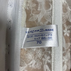 セモアブライダル　ウエストニッパー　コルセットの画像