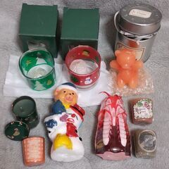 キャンドル・ローソク(クリスマス用等)　未使用品・未開封品の画像