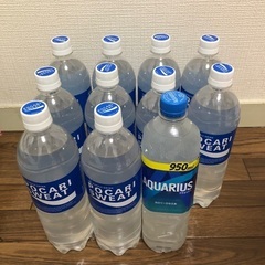 ポカリスエット アクエリアス 900nl 計11本 スポーツドリンクの画像