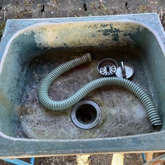 レトロ　シンク　水場の画像