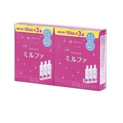 メニコン O2ケア ミルファ 120ML 6本（レンズケース付き）の画像