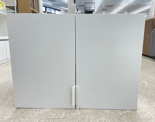 ★ジモティ割あり★ IKEA 棚 白 H60×D40×W80 クリーニング済み TJ9676