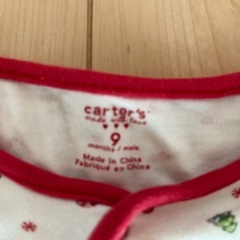 赤ちゃんクリスマス服(サイズ約70cm)の画像