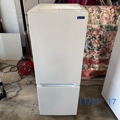 17　ヤマダ　YRZ-F15G1 ノンフロン冷凍冷蔵庫　2020年製