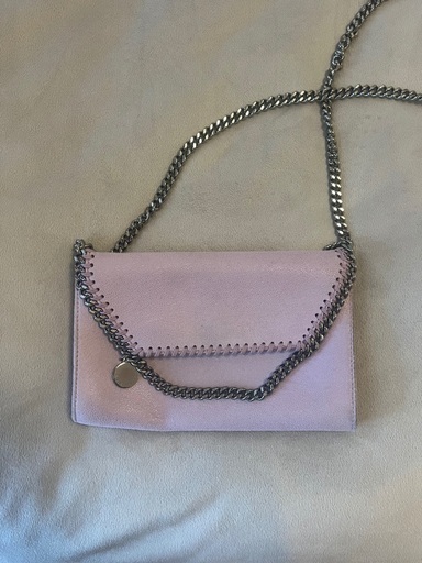Stella McCartney ライラック スエード チェーンバッグ