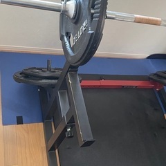 値下げバーベルラックセットの画像