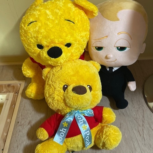 プーさん、ボスベイビーぬいぐるみ