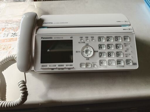 Panasonic FAX付き電話機 KX-PW521 おたっくす 本体のみ 2010年製