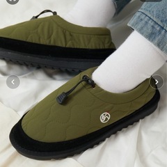 【新品】24.0　FREAK'S STORE キルティングモックシューズ/キルトモック スリッポンの画像