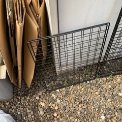 収納に便利なネット差し上げます。の画像