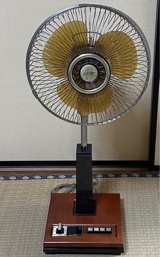 三菱電機 扇風機 昭和 レトロ R30-VTK 1980年製 アンティーク