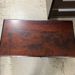 K2411-289 民芸家具 文机 キズ汚れ有りの画像