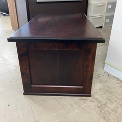K2411-289 民芸家具 文机 キズ汚れ有りの画像