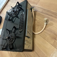 2口  コンロ グリル付きの画像