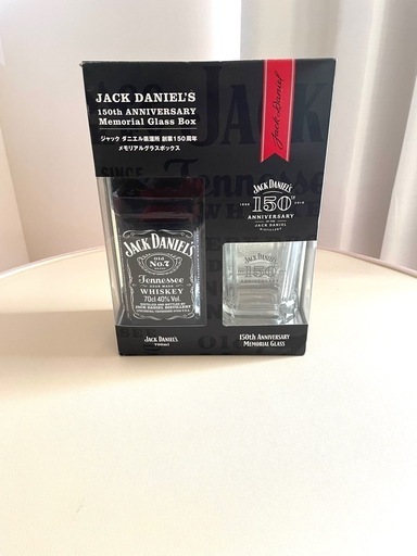 未開栓 ジャックダニエル 150周年 150th グラス付き JACKDANIEL'S\n