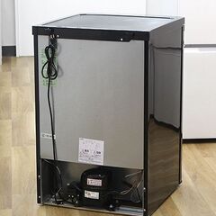 北大前! 札幌 引取 アイリスオーヤマ 冷凍庫 85L 2021年製 IUSD-9B-B ブラック 右開き 2051258の画像