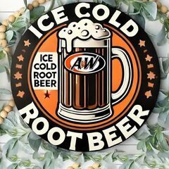 3 ビンテージ　ルートビア A&W Root Beer Vint...
