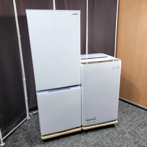 ‍♂️r売約済み‼️配送設置は無料‼️最新2021年製✨つけかえドア対応✨SHARP 家電セット
