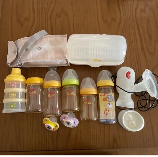 Pigeon 哺乳瓶セット 240ml 160ml 哺乳瓶消毒　おまけ多数