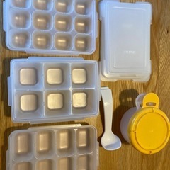 離乳食セット　リッチェル　フリージングトレー　おかゆ　　
