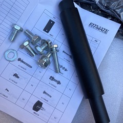 FITMATE 懸垂マシン FM-220D 未使用 ネジ不足あり　トレーニングマシンの画像