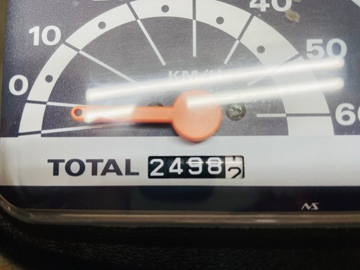 2498km  ★始動動画あり★  レッツ2 CA1PA 　スズキ　原付