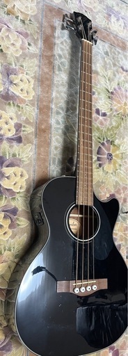 【最終値下げ】 Fender CB-60SCE アコースティックベース Black