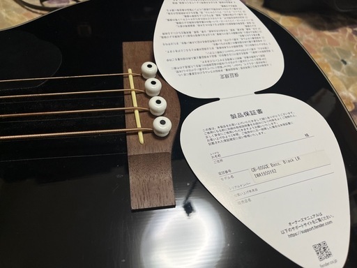 【最終値下げ】 Fender CB-60SCE アコースティックベース Black