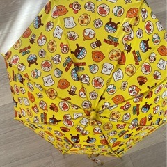 アンパンマン　傘　黄色　キッズ傘 40cm