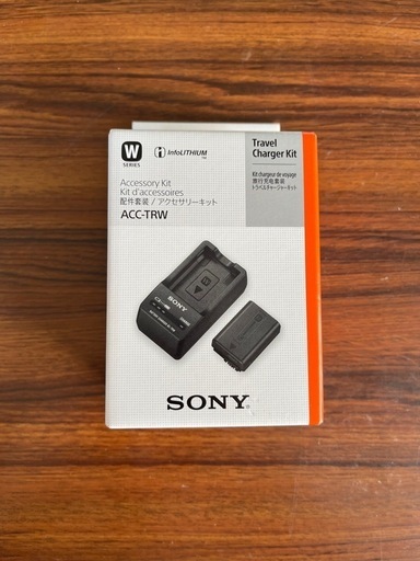 【未使用、新品】SONY バッテリー+バッテリーチャージャー