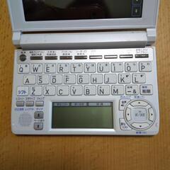 電子辞書　CASIO　EX-wordの画像