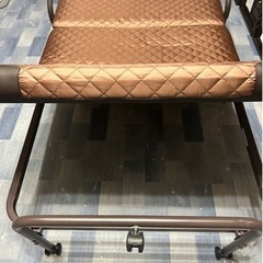 シングルベッド　折りたたみベッドの画像