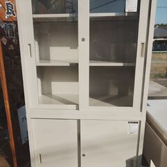 コクヨ 引違い書庫 上下セット ガラス戸 スチール戸 SH-33...