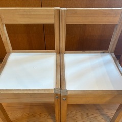 IKEA 机　椅子　セットの画像