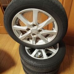 [商談中]ダイハツ純正アルミホイールタイヤ4本セット