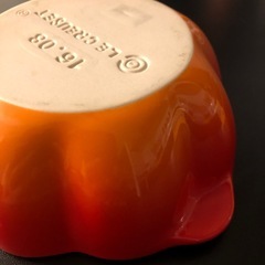 ルクルーゼ　パンプキンココット　パンプキン　ココット　蓋なしの画像