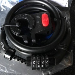 新品　自転車ワイヤーロック　