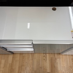 値下げしました。N758★パモウナ製★高級キッチンカウンター★レンジ台★幅900ｍｍの画像