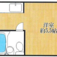 【敷金・礼金なし】京都府京田辺市三山木南山周辺の1Kのお部屋です♪