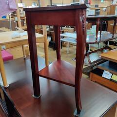 【愛品倶楽部柏店】IDC大塚家具取扱い品 コーナーテーブル GRACE CORNER TABLE (M) マホガニー材の画像