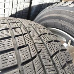 アルミホイールスタッドレス付きの画像