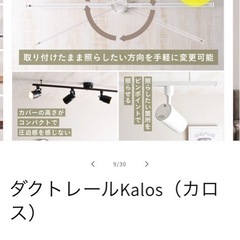 【受け渡し者決定】ダクトレールKalos（カロス）の画像