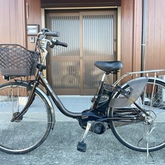 は自分にプチご褒美を パナソニック電動自転車11B015-福岡県柳川市 自転車本体