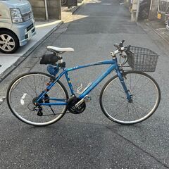 PRESICION プレシジョン スポーツ クロスバイク ブルーの画像