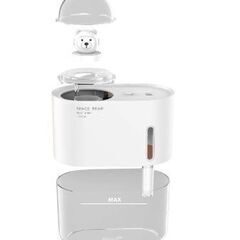 ミニデスクトップ加湿器,クマの形をしたスプレー加湿器,USBインターフェイス,かわいい,保湿,家電,300ml　卸ます　転売OK　倒産品　まとめ売り　ネット商材　アマゾン引き上げ商品　メルカリ　副業の画像