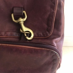 革リュック　の画像