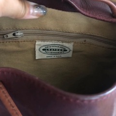 革リュック　の画像