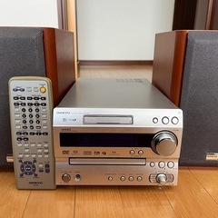 ONKYO オンキョー システムコンポ FR-UN7 リモコン付